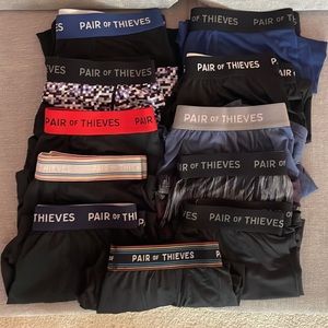 11 pack bundle: Pair of Thieves boxer briefs